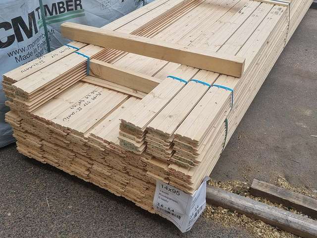 14x95 Kuusipaneeli STP