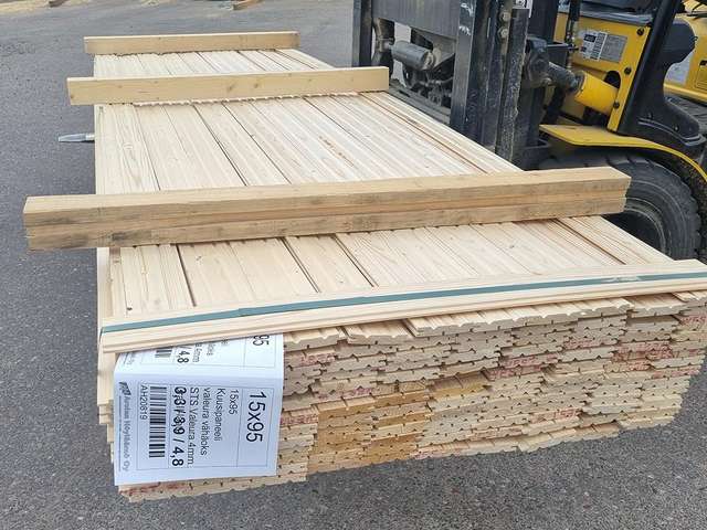 15x95 Kuusipaneeli valeura vähäoks STS Valeura 4mm ura